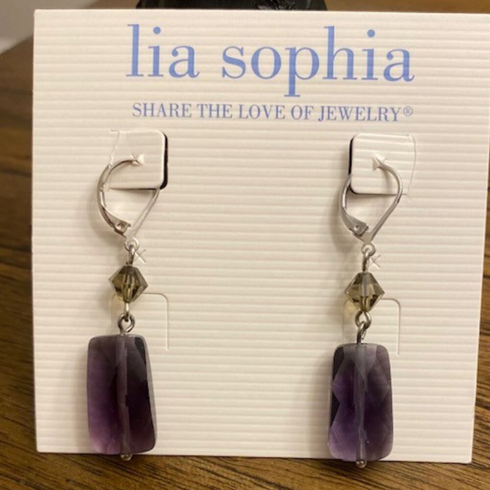 Lia Sophia "BASTILLE" Earrings - Picture 2 of 6